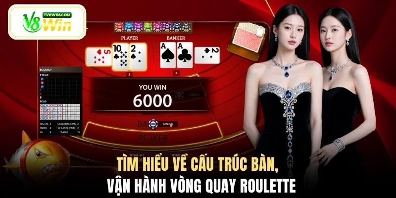 Tìm hiểu về cấu trúc bàn, vận hành vòng quay Roulette